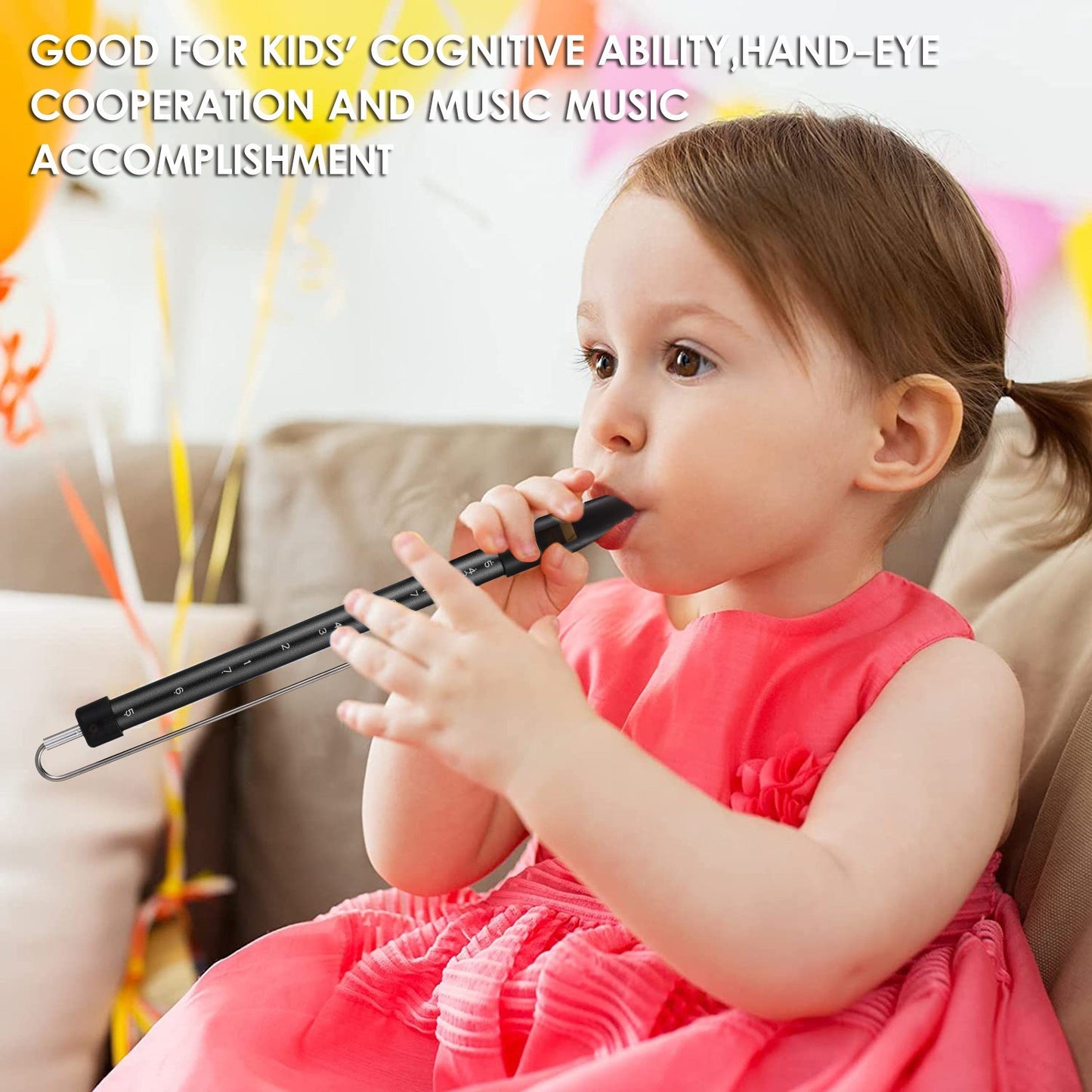 Steel Slide Whistle Musical Instrument Toy