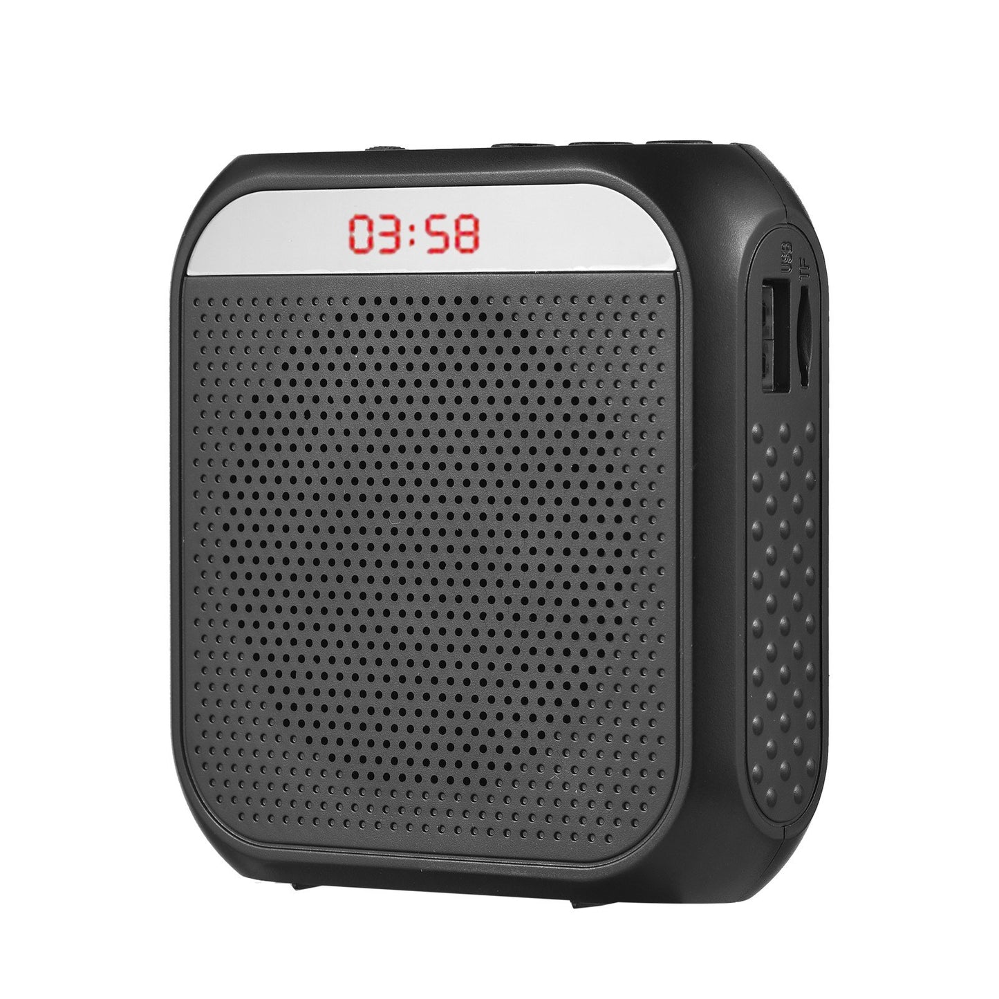 Rechargeable Portable Mini Voice Amplifier with LED Display & MIC