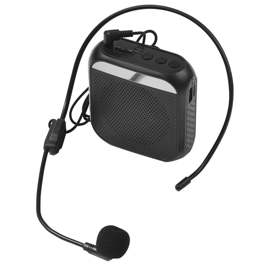 Rechargeable Portable Mini Voice Amplifier with LED Display & MIC