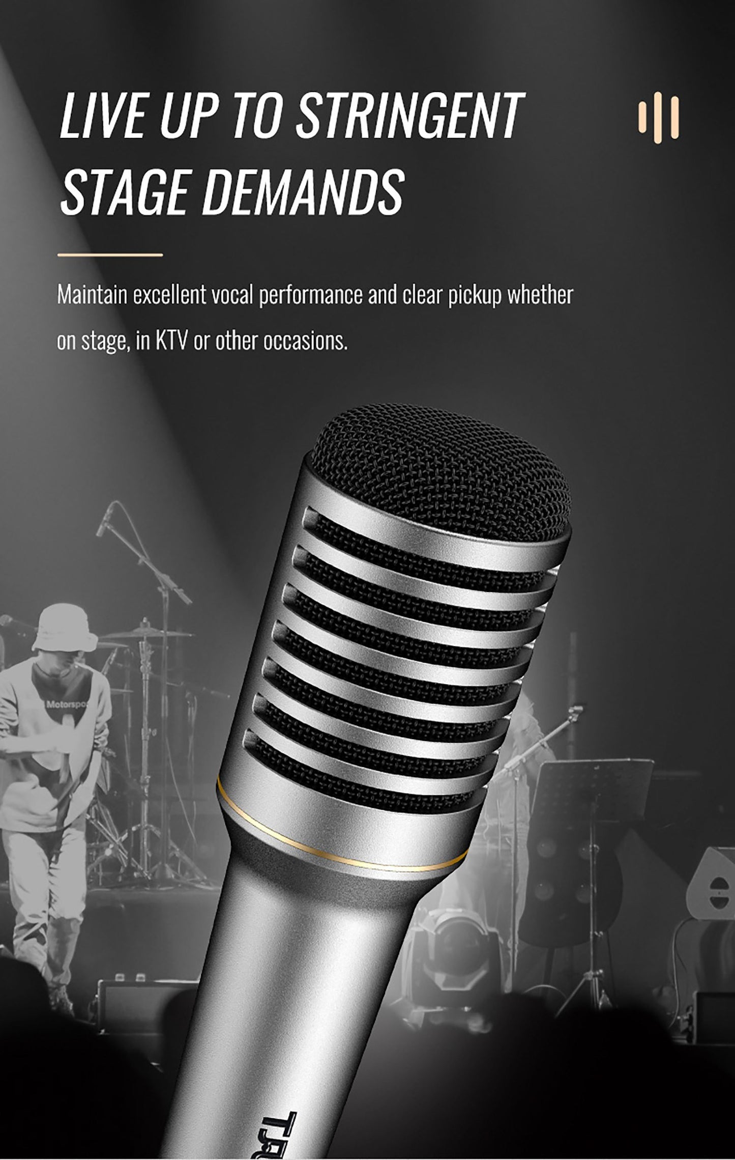Takstar TA-68 Professional Dynamic Microphone