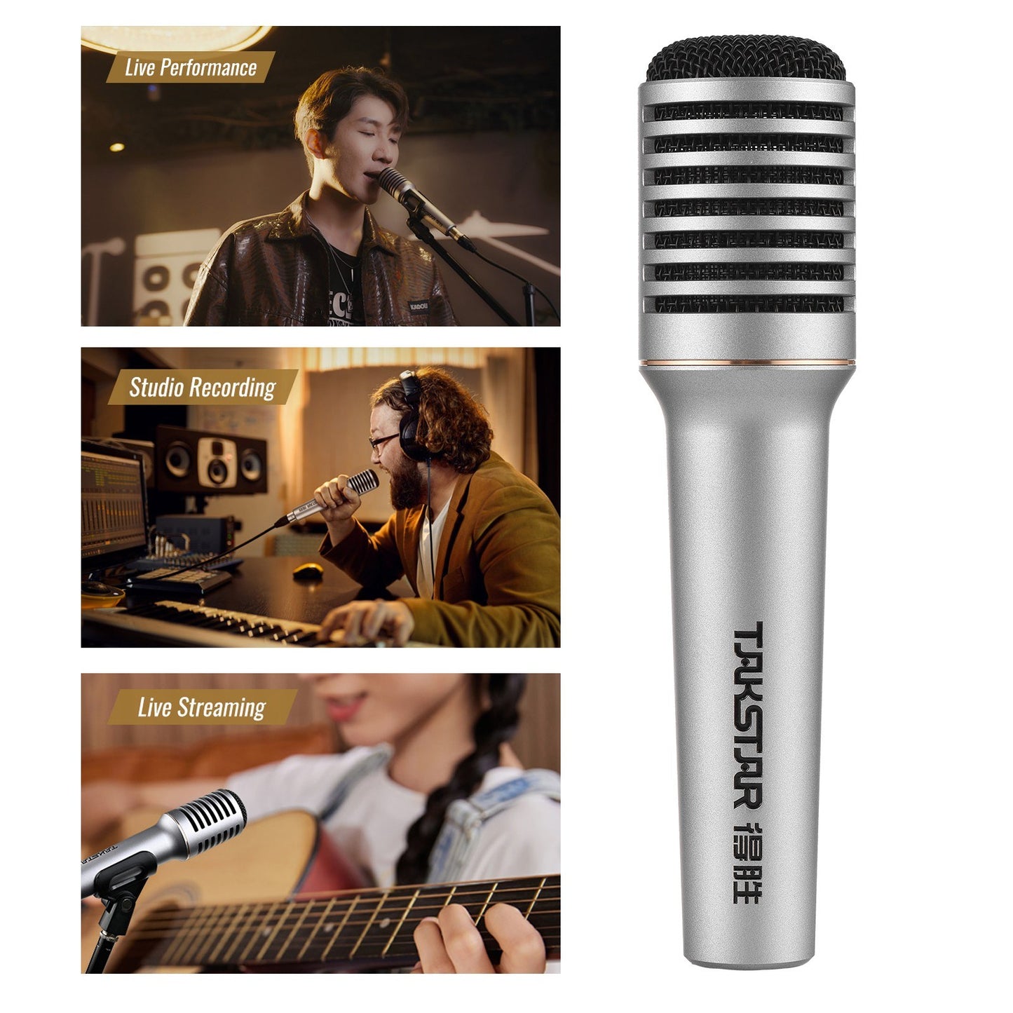 Takstar TA-68 Professional Dynamic Microphone