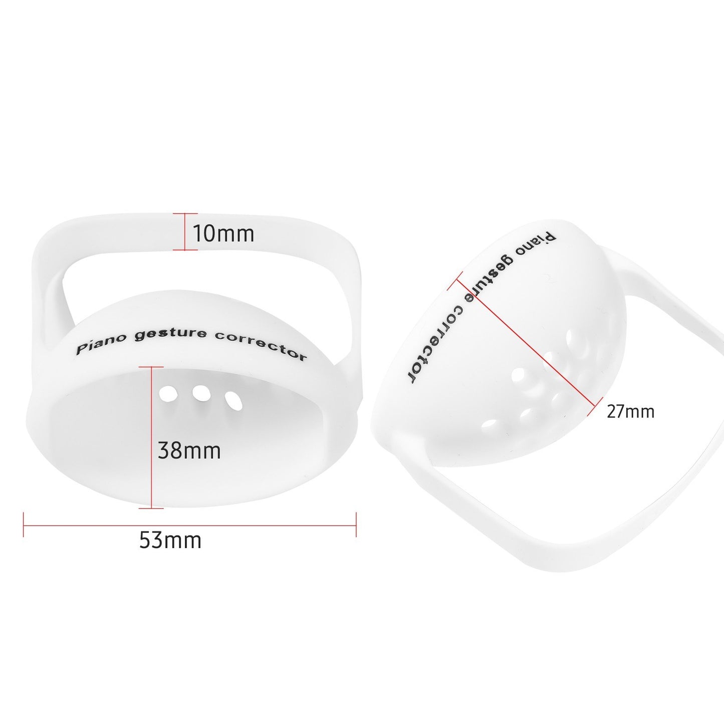 Wearable Silicone Piano Hand Corrector for Beginners