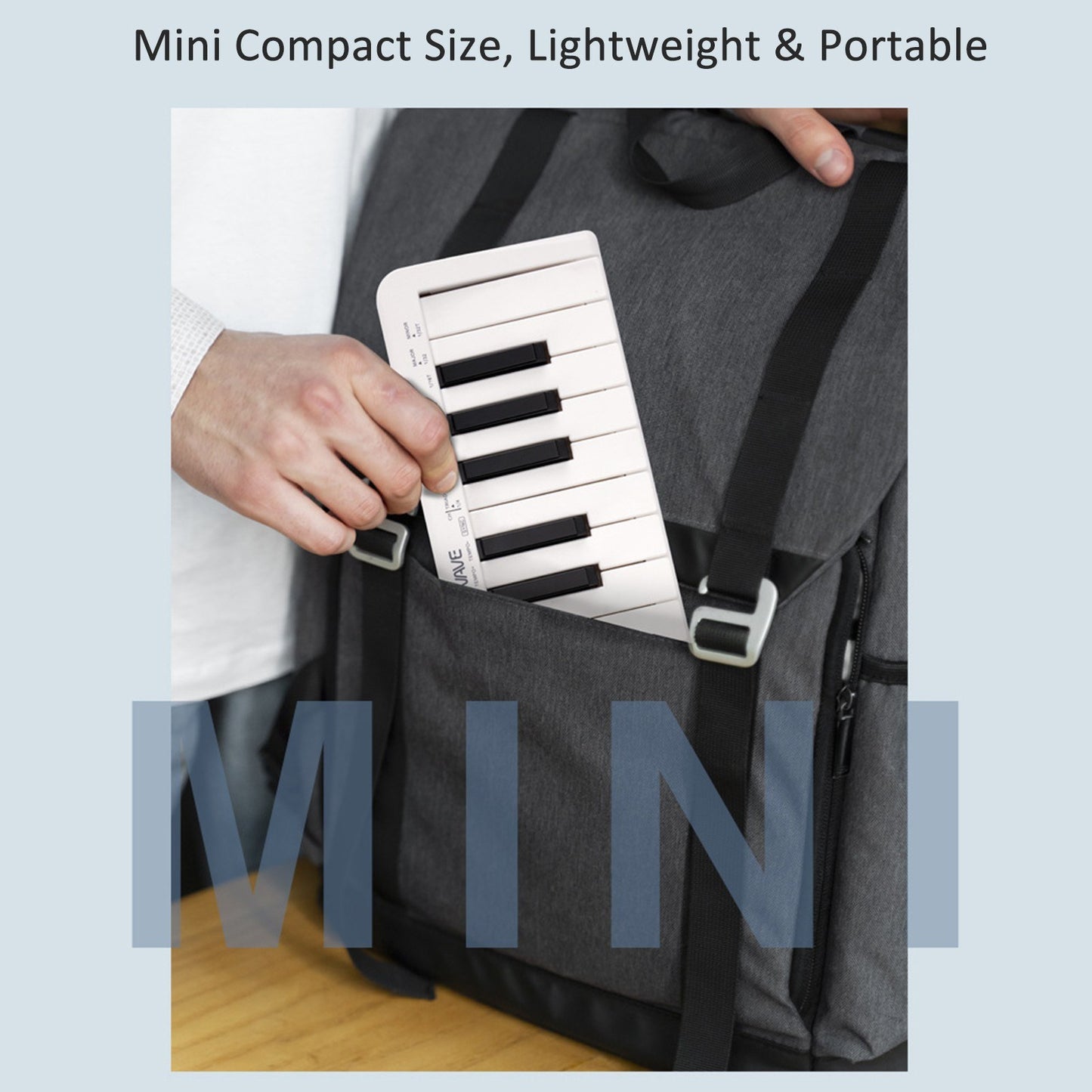 Rechargeable M-VAVE SMK-25mini 25-Key MIDI Control Keyboard