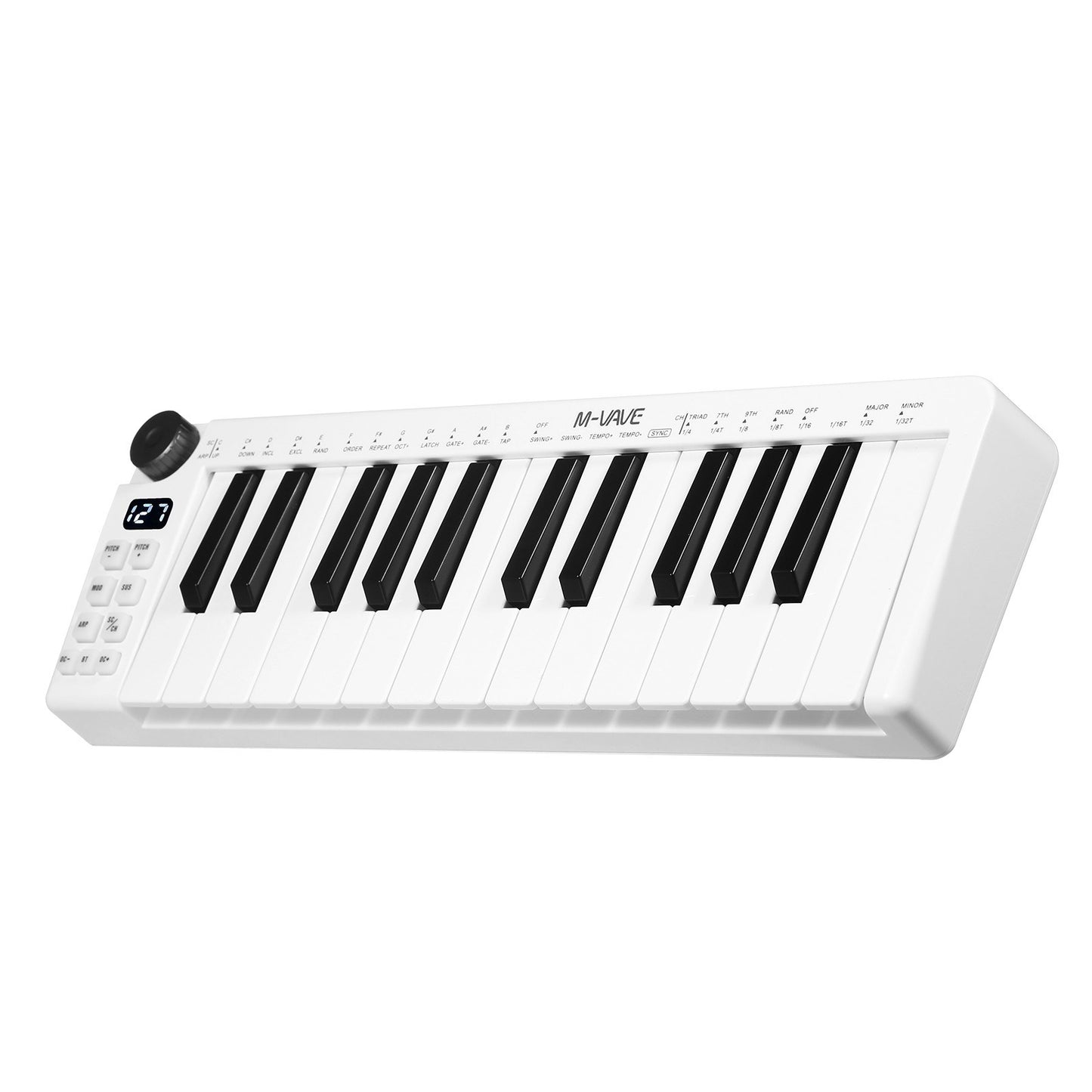Rechargeable M-VAVE SMK-25mini 25-Key MIDI Control Keyboard