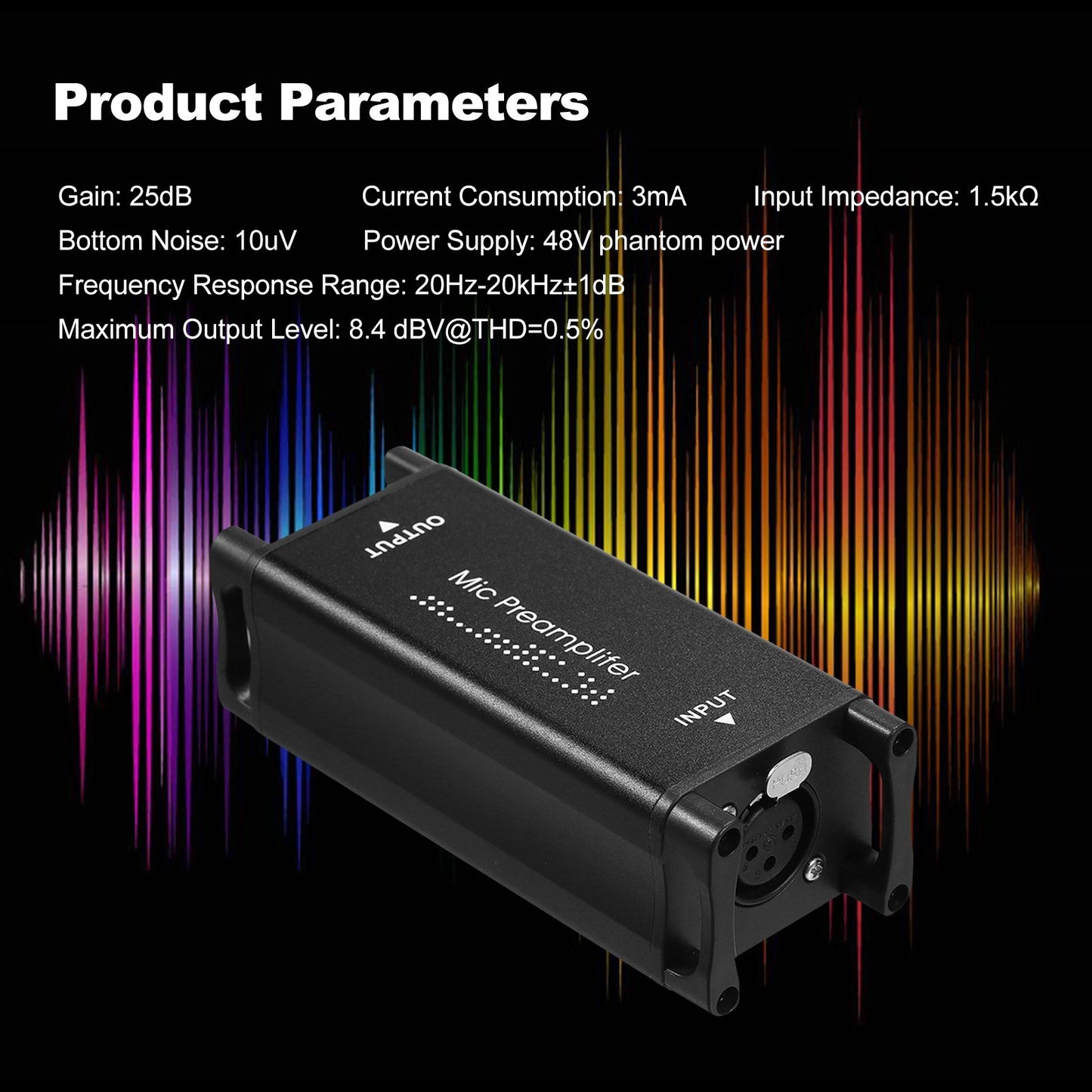 Ultra-Clean Gain Mic Activator Preamp