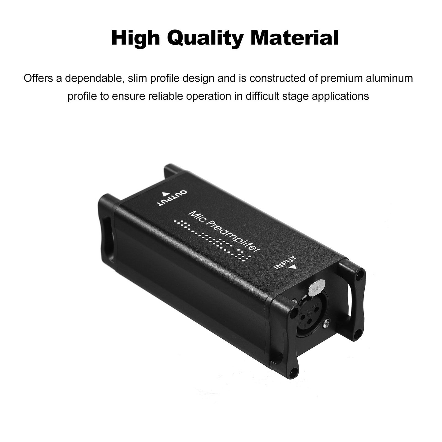 Ultra-Clean Gain Mic Activator Preamp