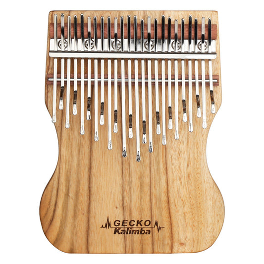 GECKO 24-Key Wooden Thumb Piano