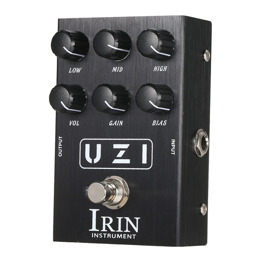 IRIN UZI Mini Guitar Pedal - Heavy Rock Distortion & Cabinet Simulator