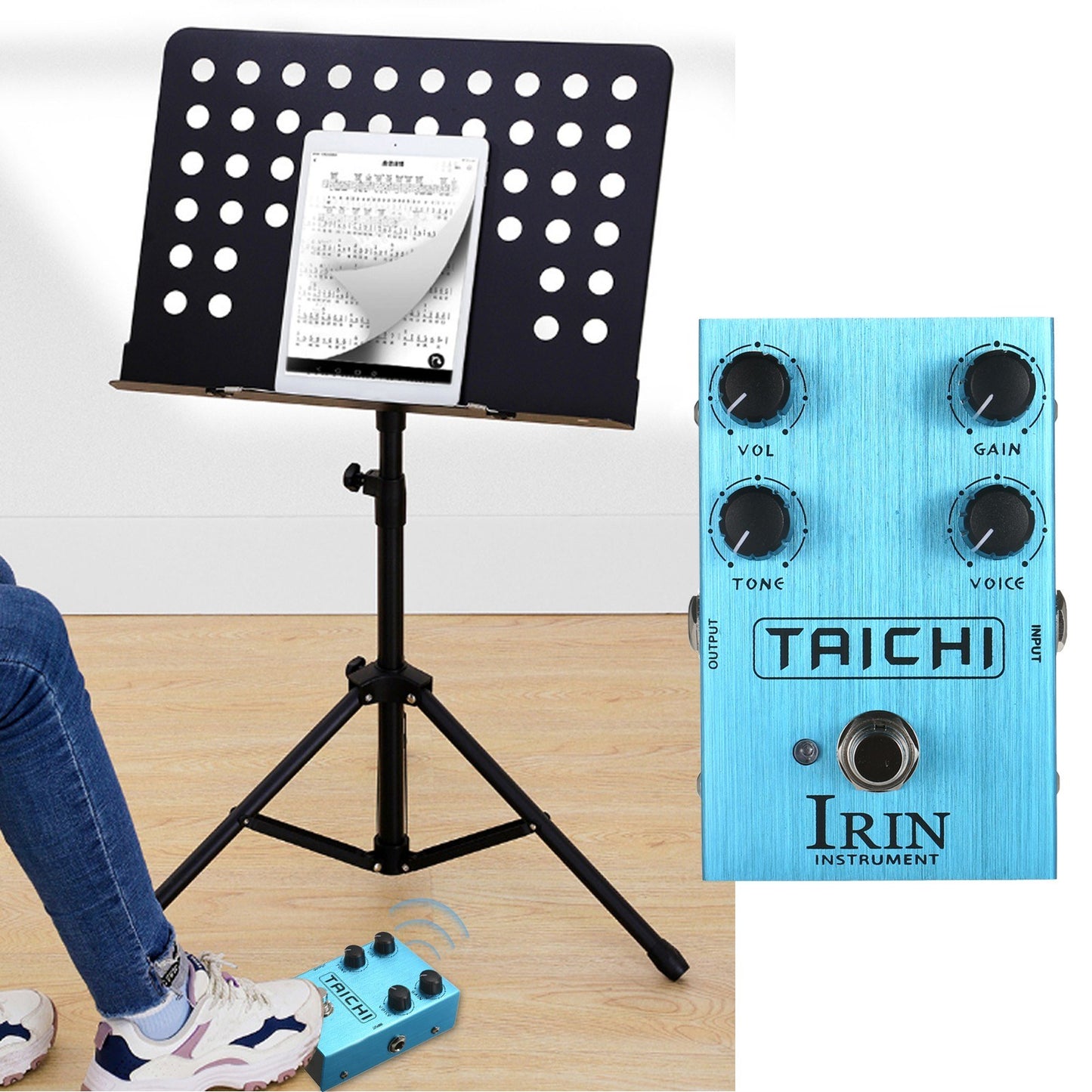 IRIN TAICHI Overdrive Pedal for Electric Guitar