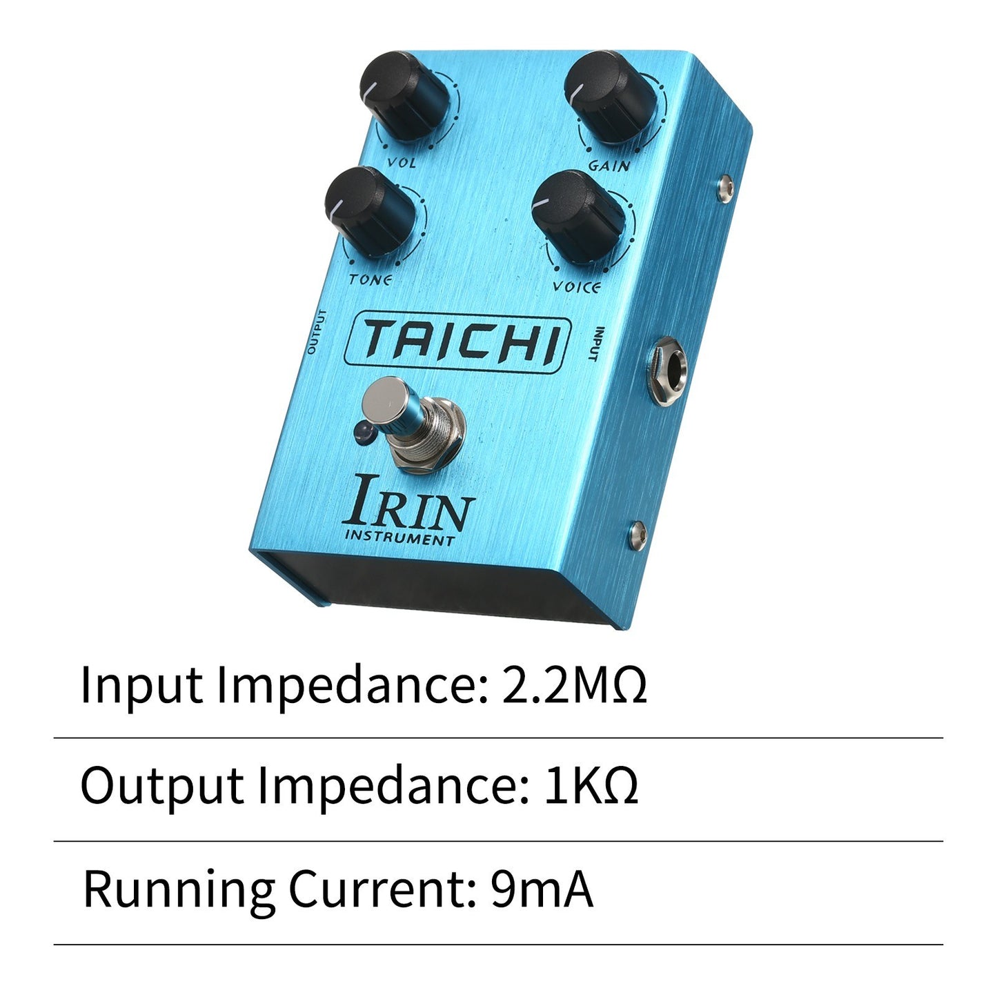 IRIN TAICHI Overdrive Pedal for Electric Guitar