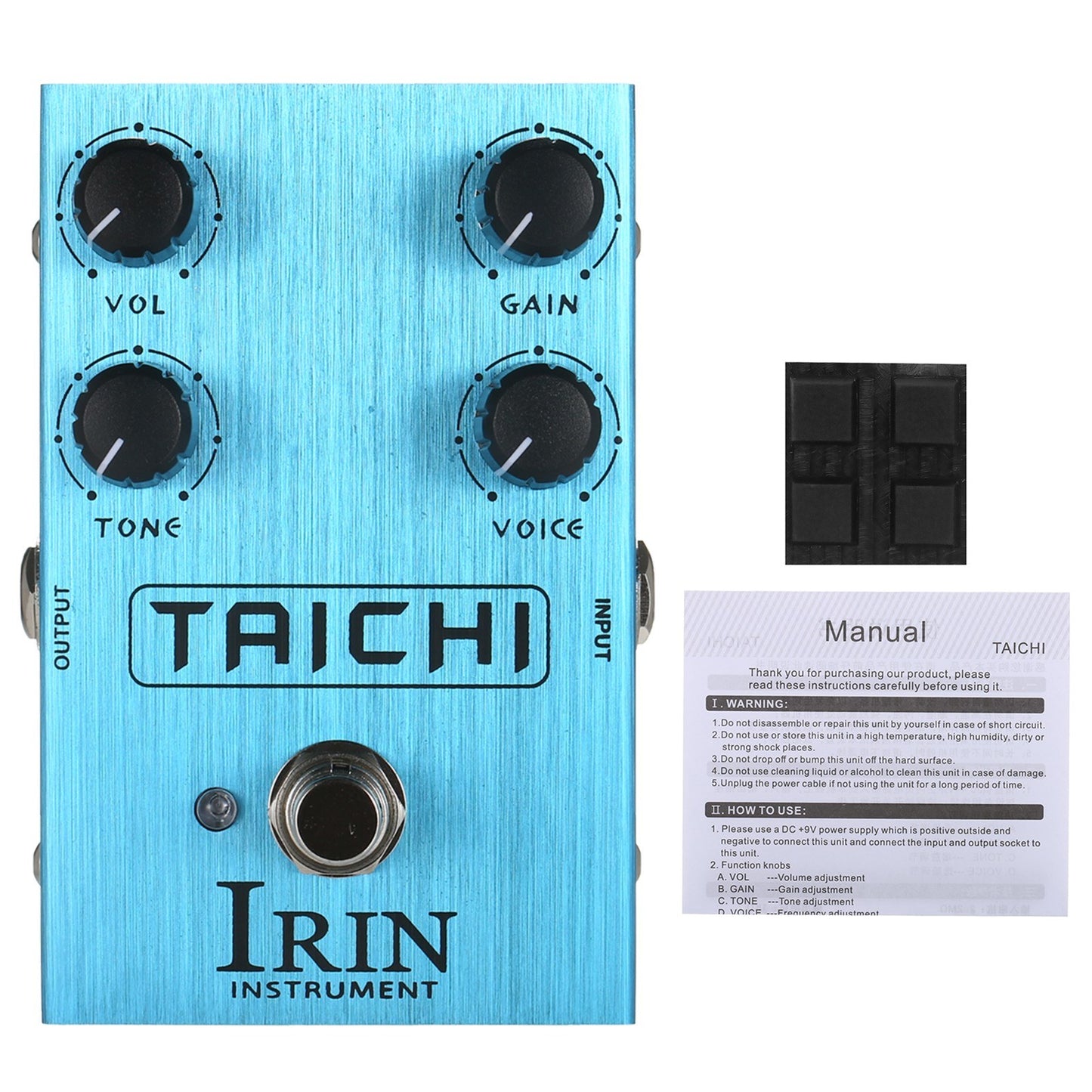 IRIN TAICHI Overdrive Pedal for Electric Guitar