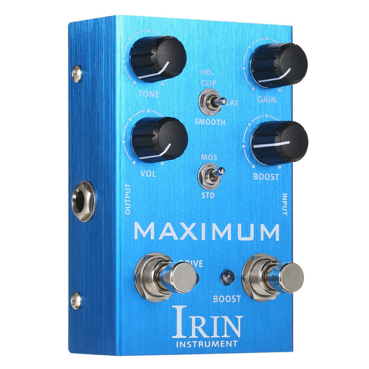 IRIN Maximum Overdrive Guitar Pedal for Electric Guitar