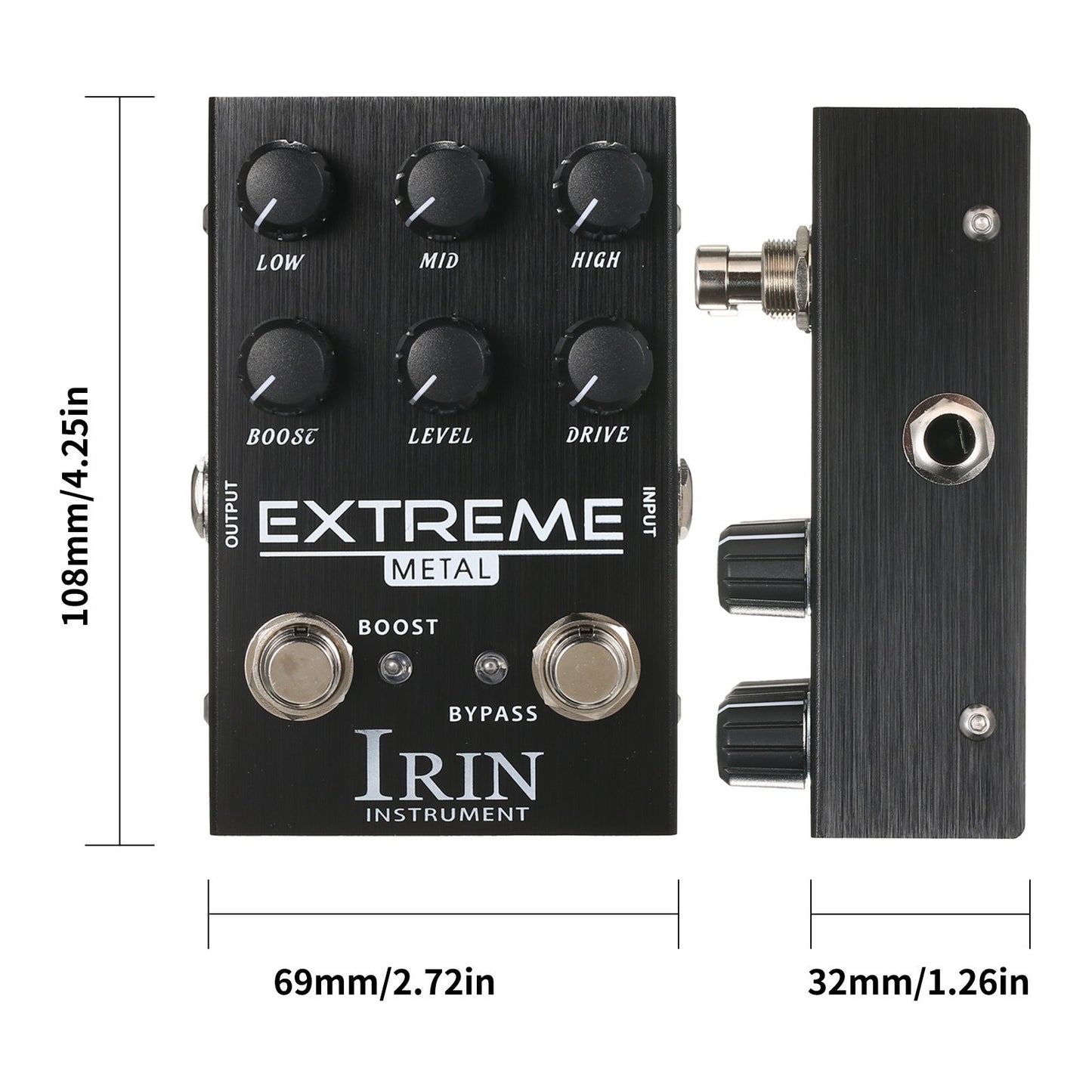 IRIN Extreme Distortion Effect Pedal for Electric Guitar