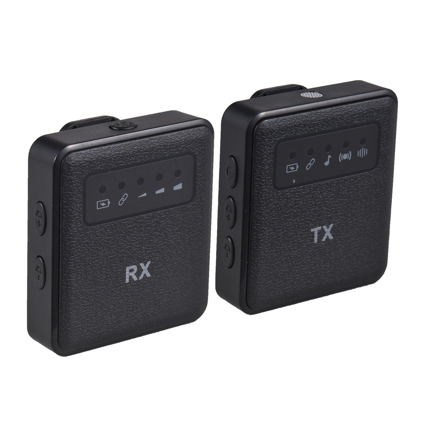 2.4G Wireless Clip-On Microphone & Receiver Set with Collar Clip