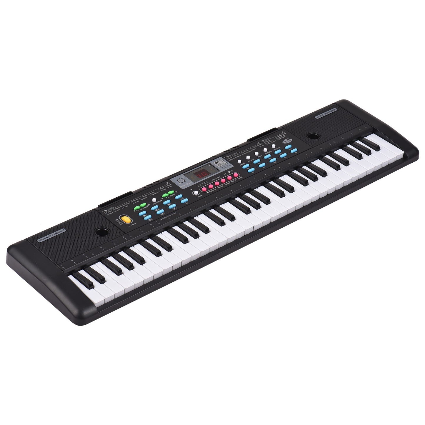 61-Key USB Electronic Keyboard Piano for Kids with Microphone