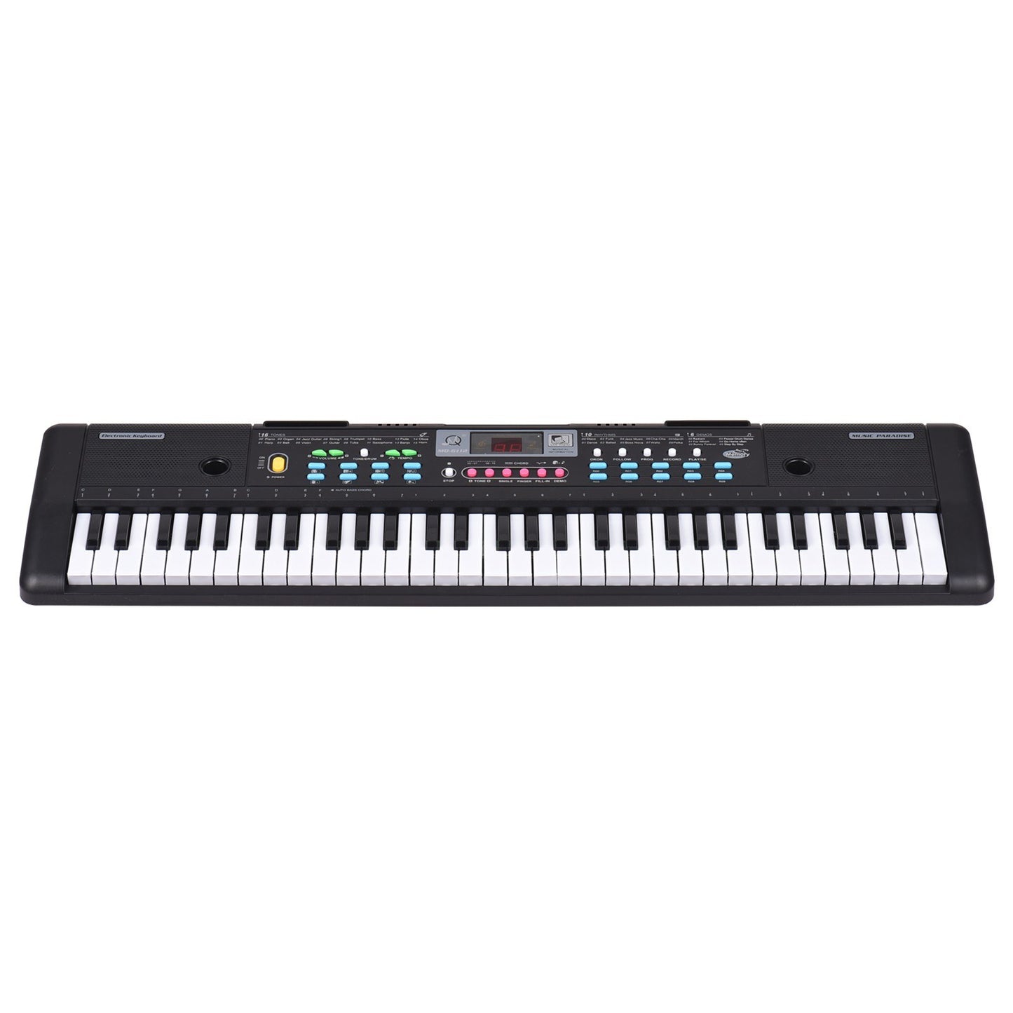 61-Key USB Electronic Keyboard Piano for Kids with Microphone