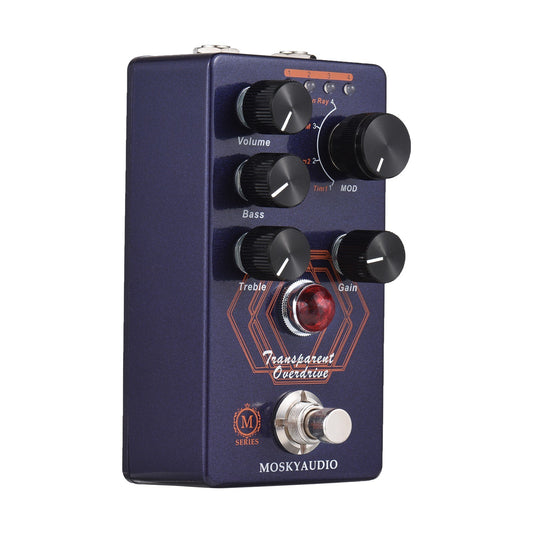 MOSKY Audio Transparent Overdrive Guitar Effects Pedal