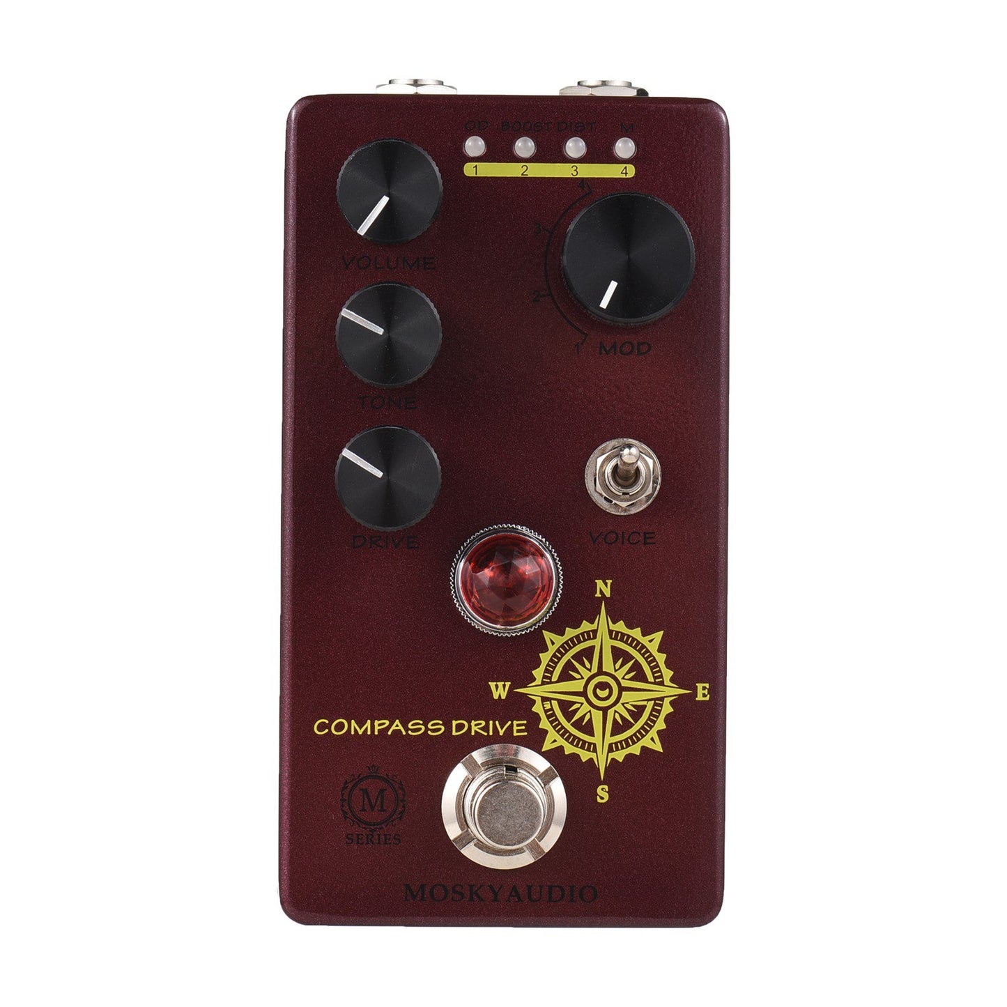 MOSKYAudio Compass Drive Overdrive Guitar Pedal