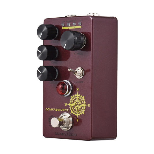 MOSKYAudio Compass Drive Overdrive Guitar Pedal