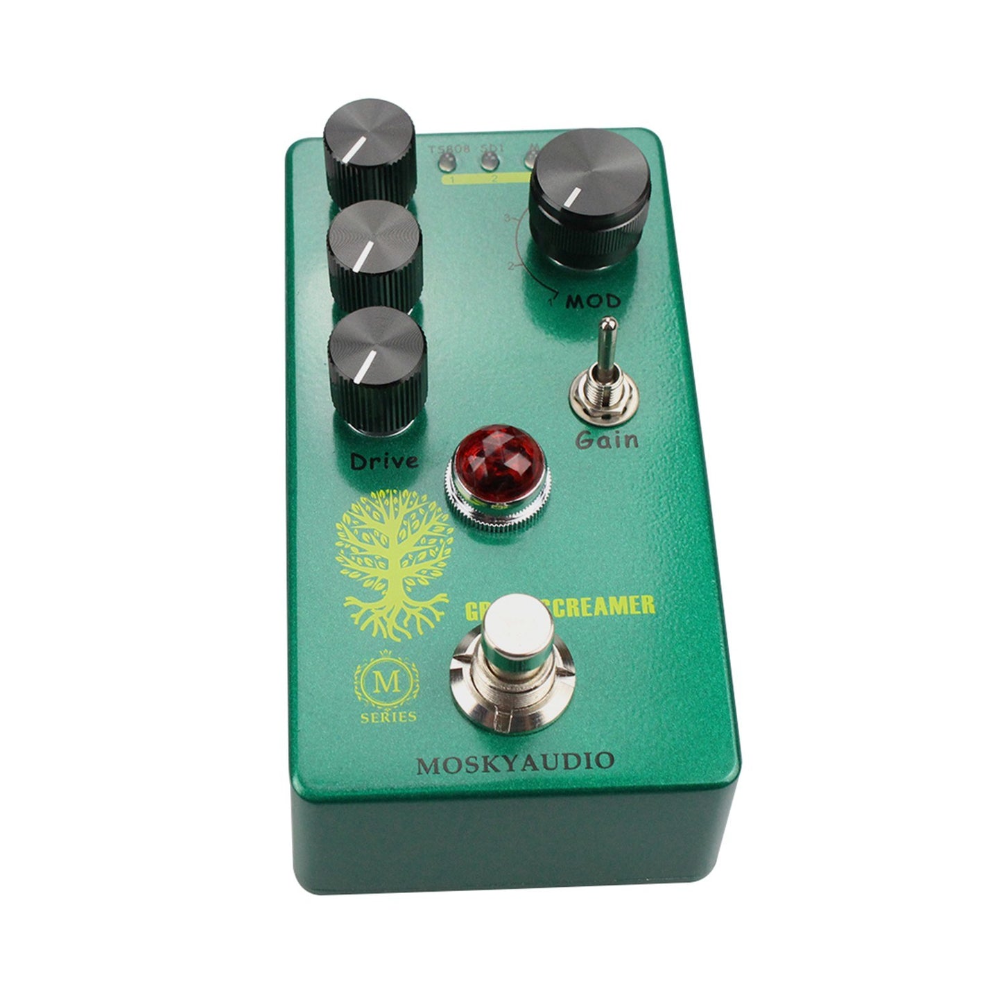 MOSKYAudio Green Screamer Booster/Overdrive Guitar Effect Pedal