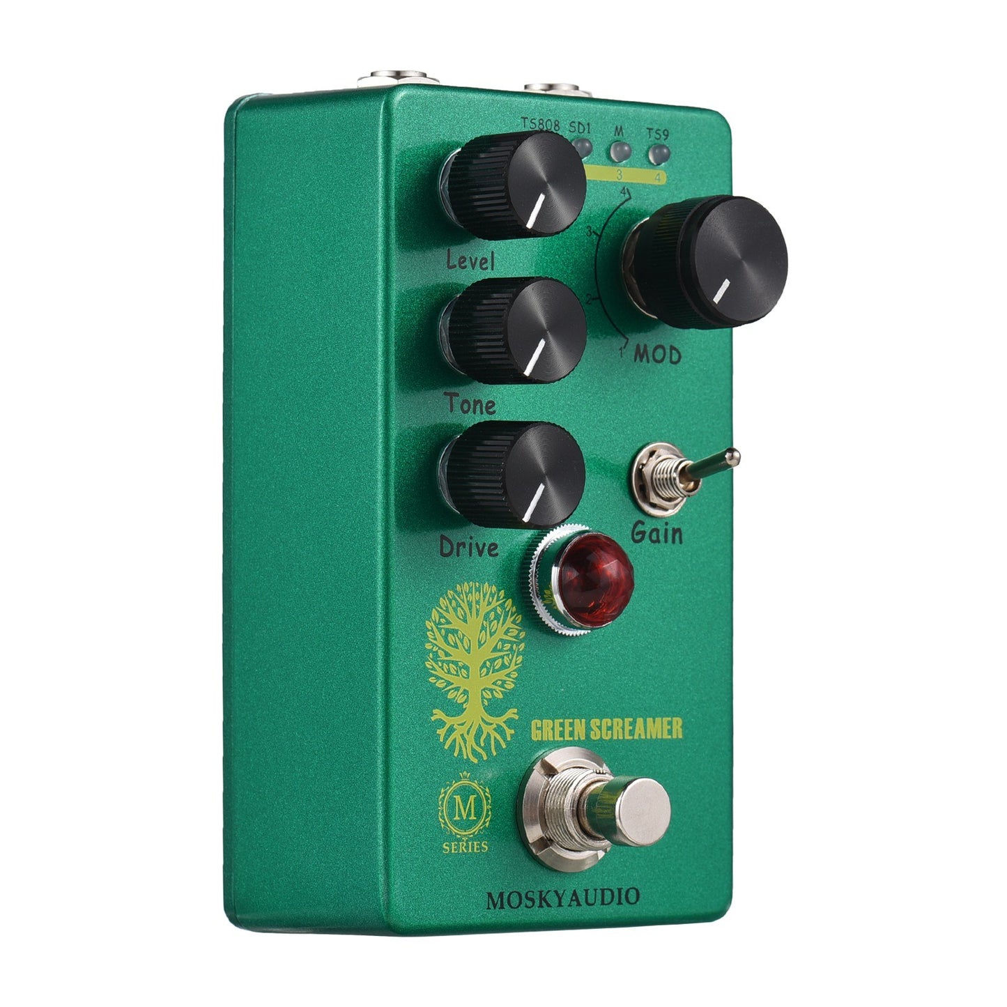 MOSKYAudio Green Screamer Booster/Overdrive Guitar Effect Pedal