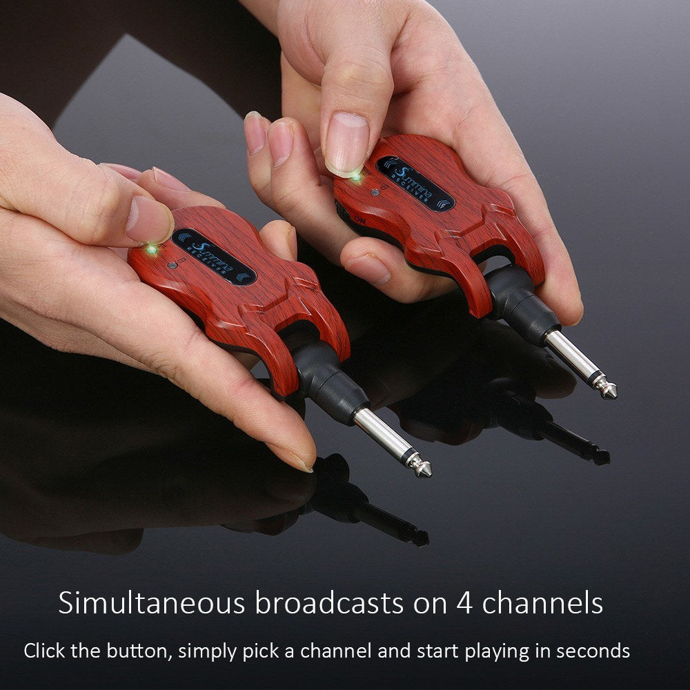 Summina Wireless Guitar Audio System - Digital Transmitter & Receiver