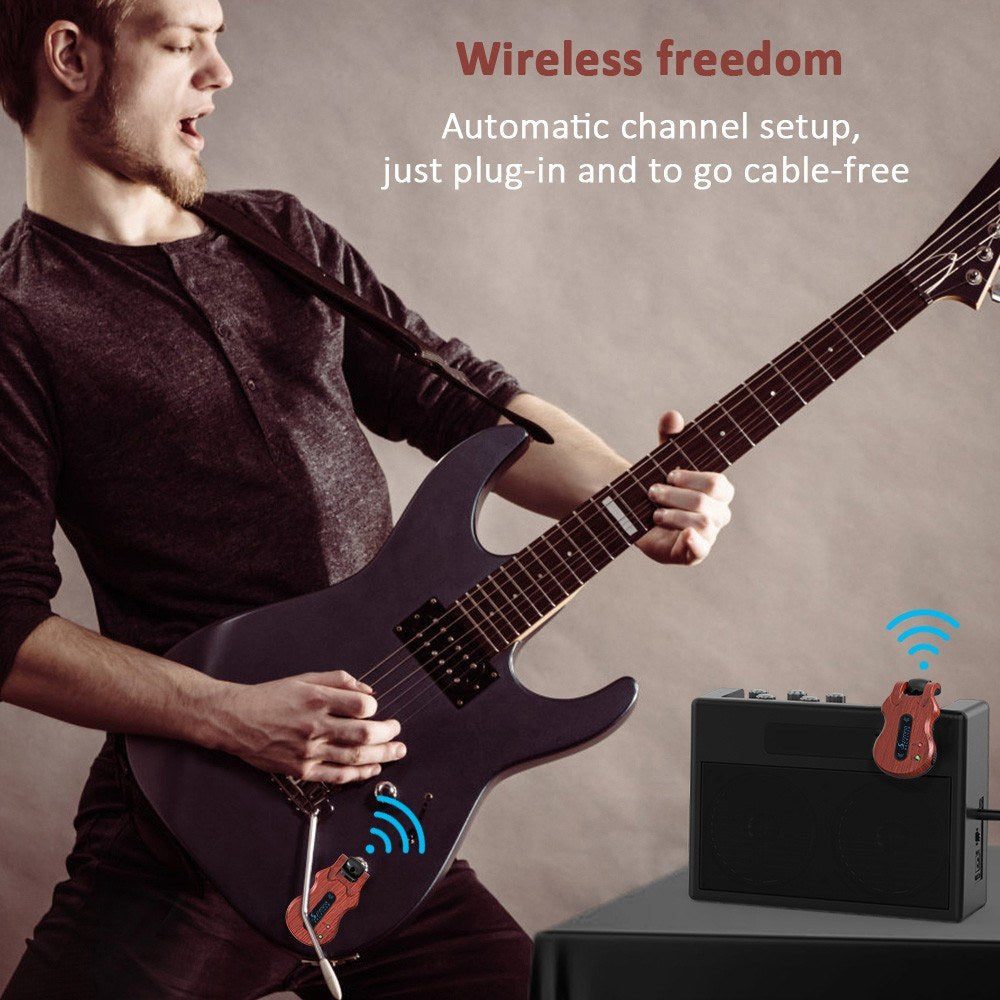Summina Wireless Guitar Audio System - Digital Transmitter & Receiver
