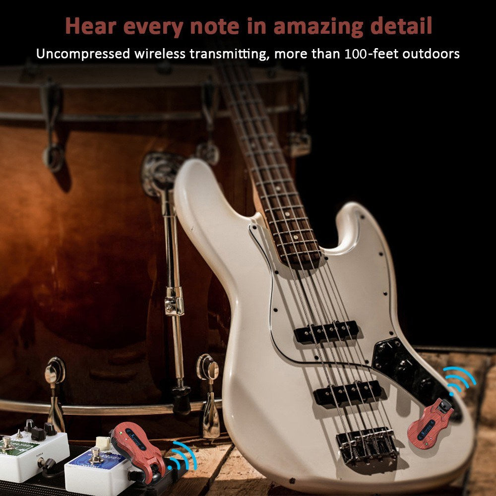 Summina Wireless Guitar Audio System - Digital Transmitter & Receiver