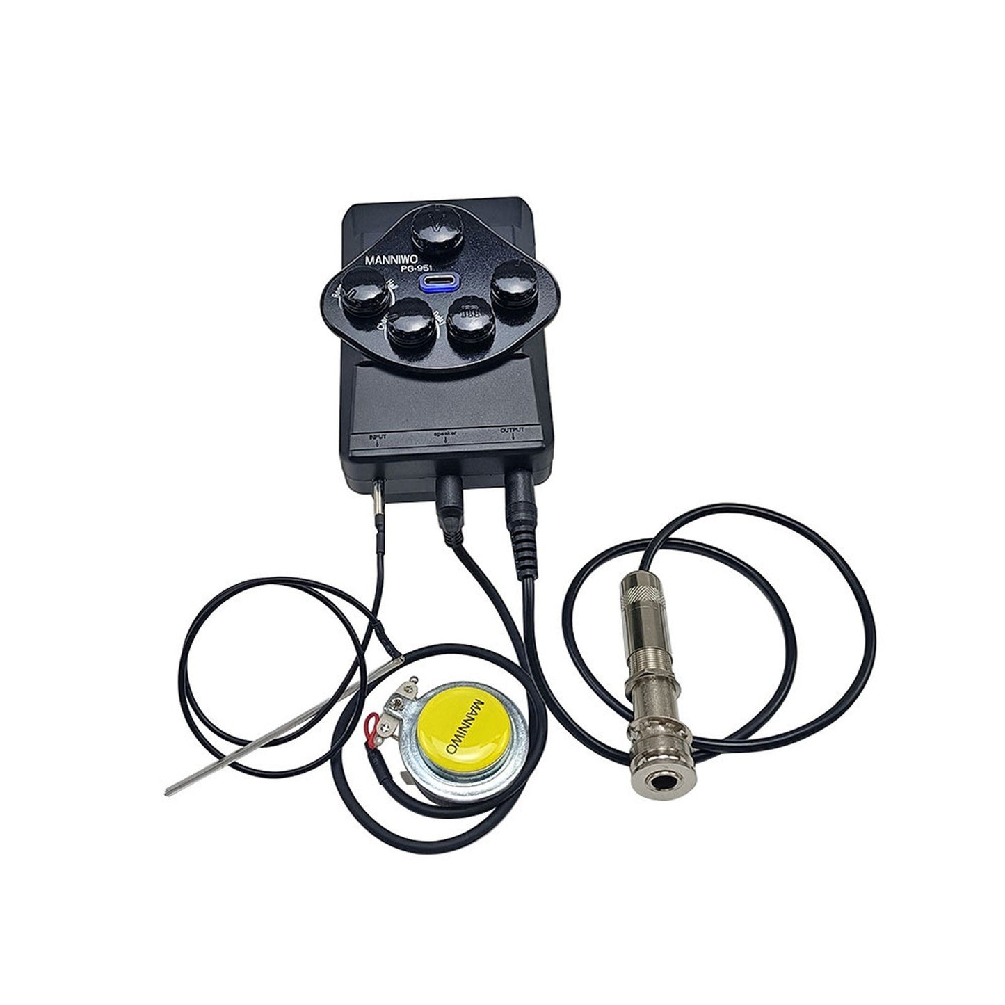 PG-951 Guitar Resonant DSP Sound Pickup by MANNIWO