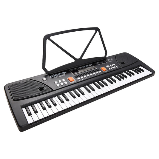 BIGFUN 61-Key Rechargeable Kids Electronic Piano with Microphone