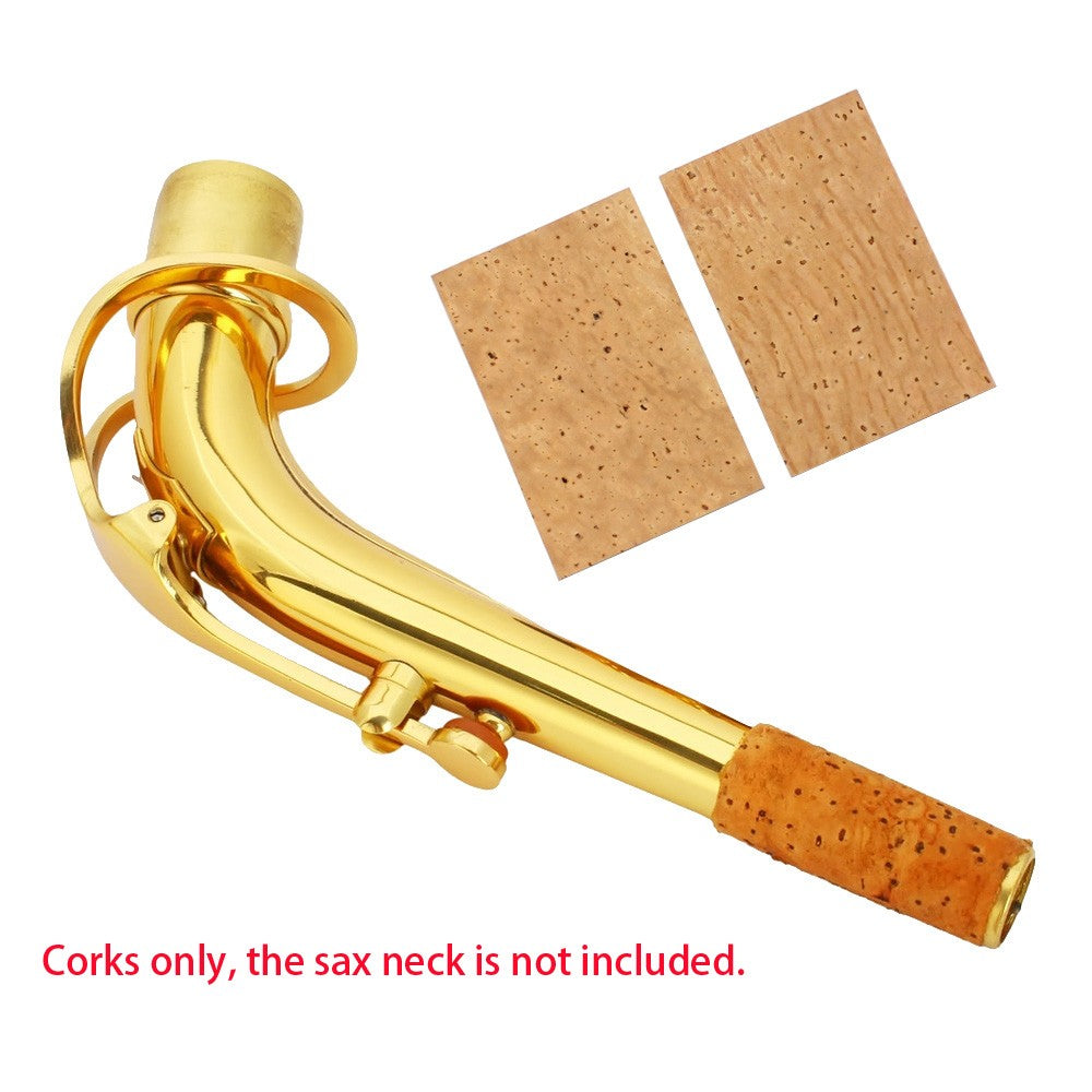 2mm Saxophone Tenor Neck Cork Sheets, Set of 2