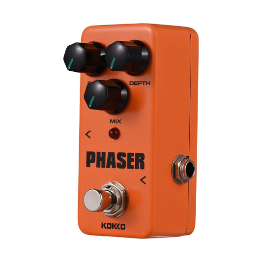 KOKKO FPH2 Phaser Mini Electric Guitar Effect Pedal - Portable Phase Effector