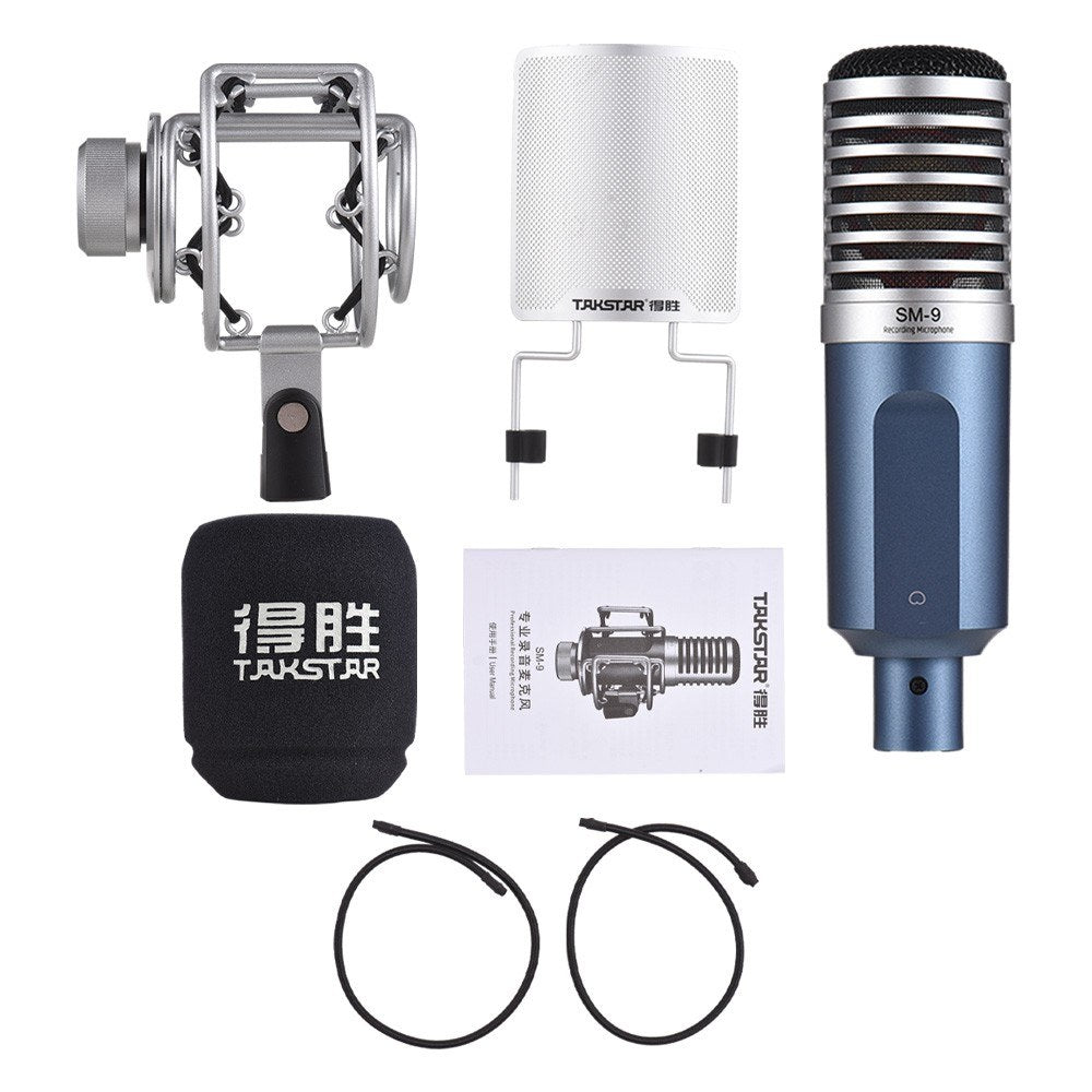 TAKSTAR SM-9 Cardioid Condenser Recording Microphone