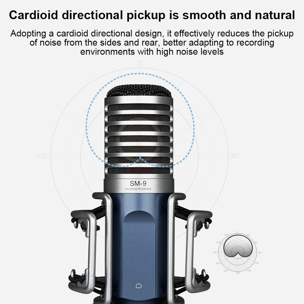 TAKSTAR SM-9 Cardioid Condenser Recording Microphone