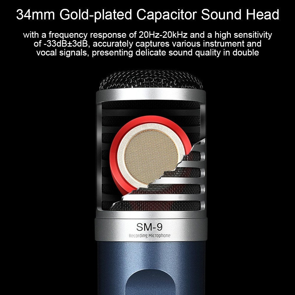 TAKSTAR SM-9 Cardioid Condenser Recording Microphone