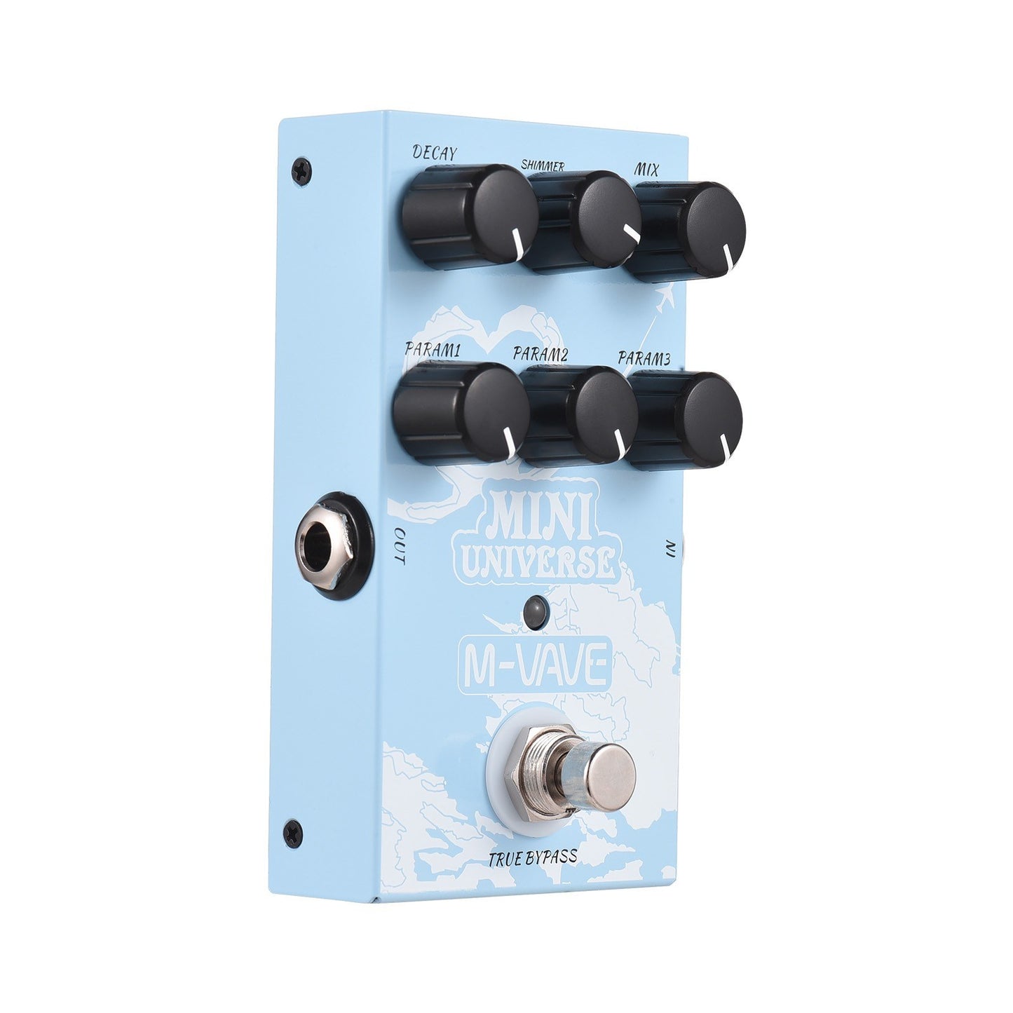 MINI-UNIVERSE Digital Reverb Pedal - M-VAVE Guitar Effects