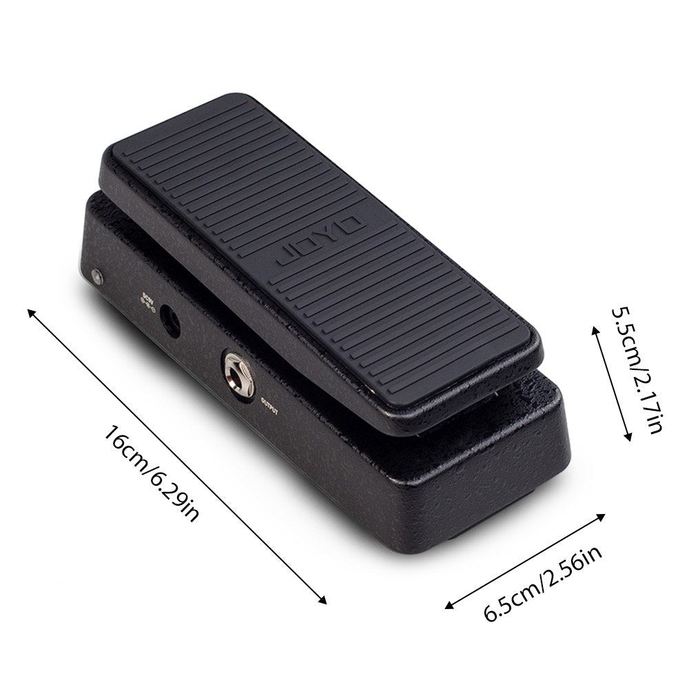 JOYO WAH-I 2-in-1 Compact Wah Volume Guitar Pedal - Portable & Versatile Effects