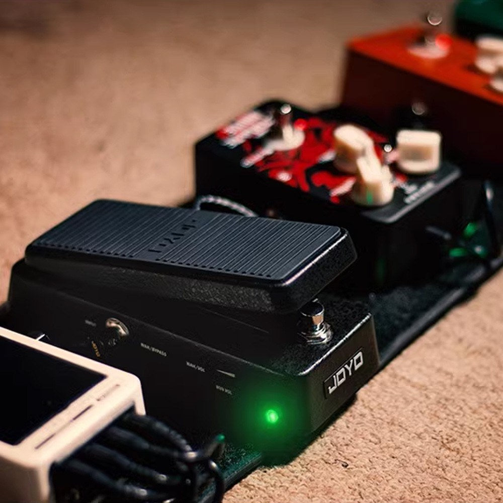 JOYO WAH-I 2-in-1 Compact Wah Volume Guitar Pedal - Portable & Versatile Effects