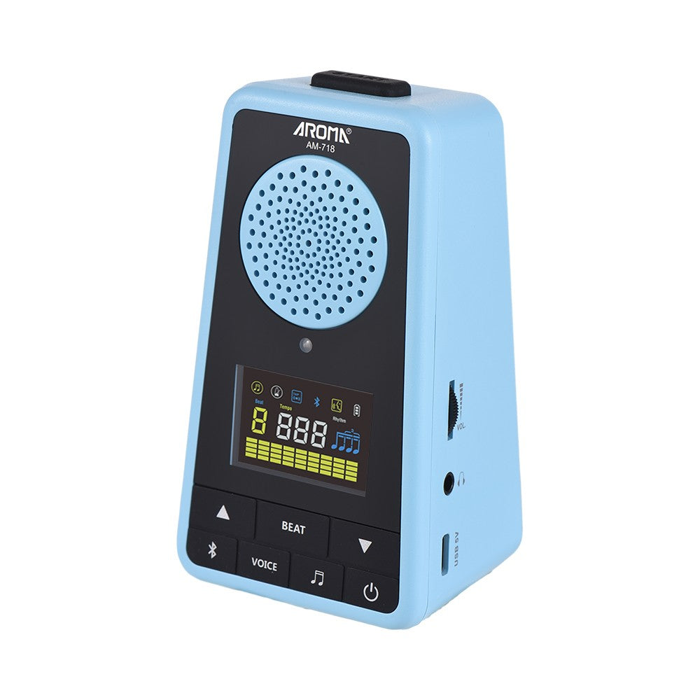 AROMA Dual-Function Metronome & Bluetooth Speaker for Guitar, Piano, Drum, Violin