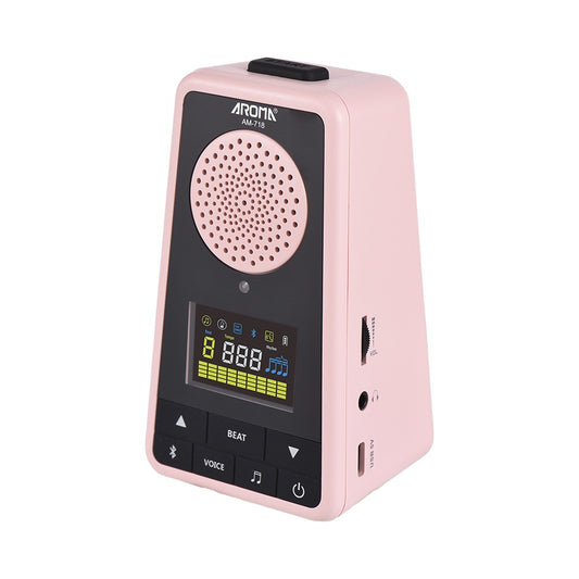 AROMA Dual-Function Metronome & Bluetooth Speaker for Guitar, Piano, Drum, Violin