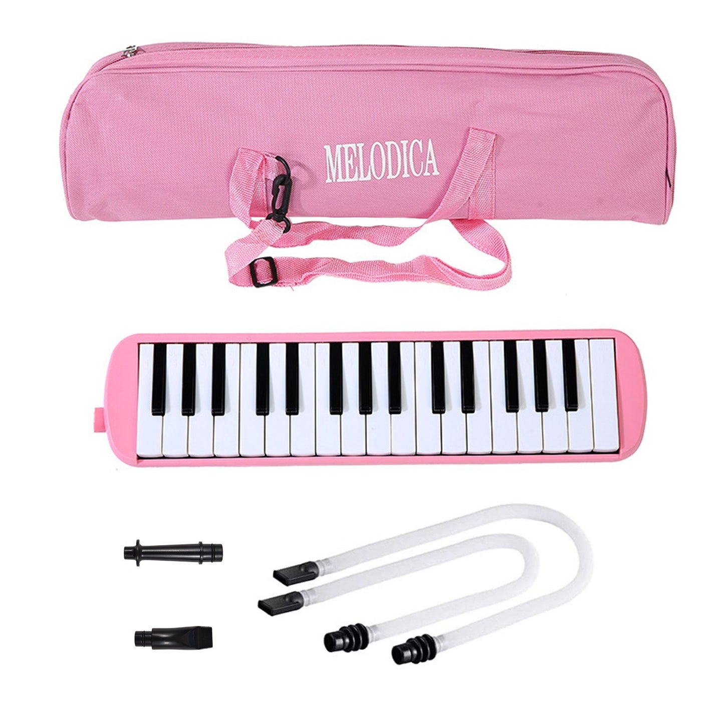 32-Key Melodica Air Piano with Soft Blow Pipe & Bag