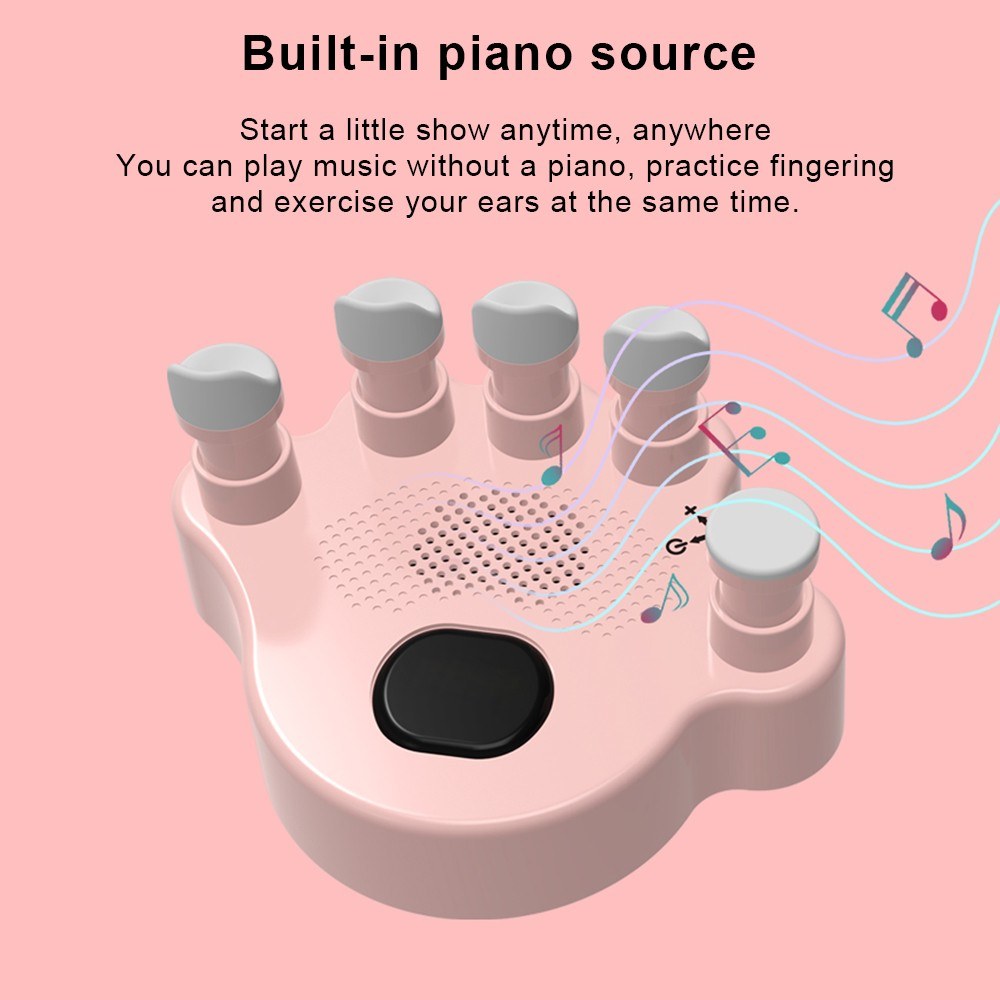 Piano Hand Shape Corrector & Strengthener Set (2-Pack)