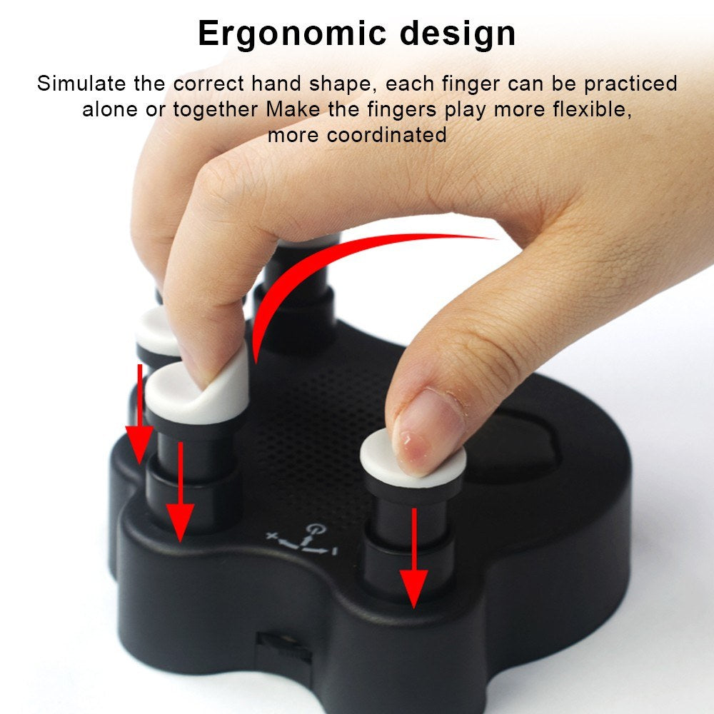 Piano Hand Shape Corrector & Strengthener Set (2-Pack)