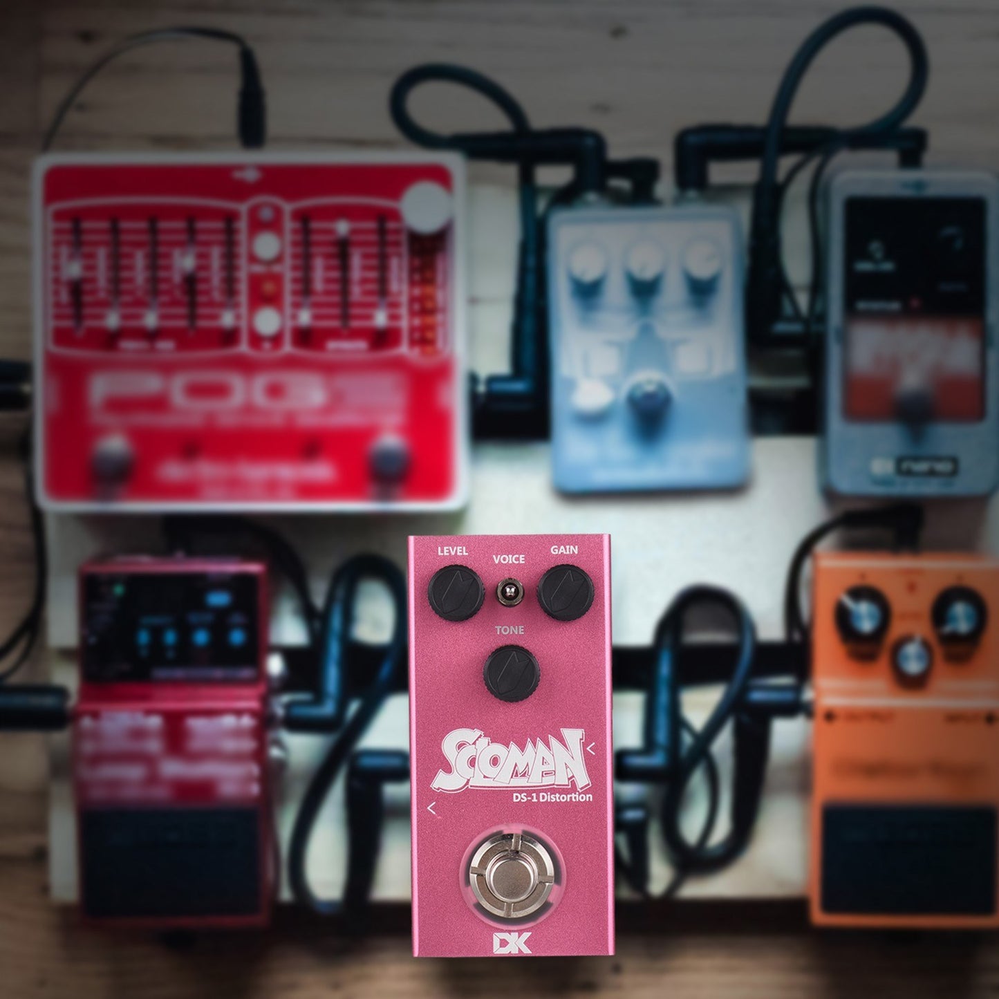 DK Soloman Electric Guitar Distortion Effects Pedal