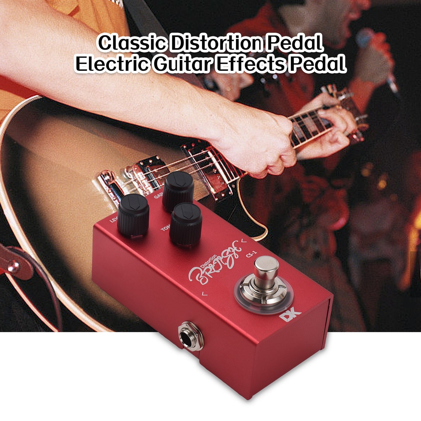 DK CS-1 Classic British Distortion Electric Guitar Effects Pedal