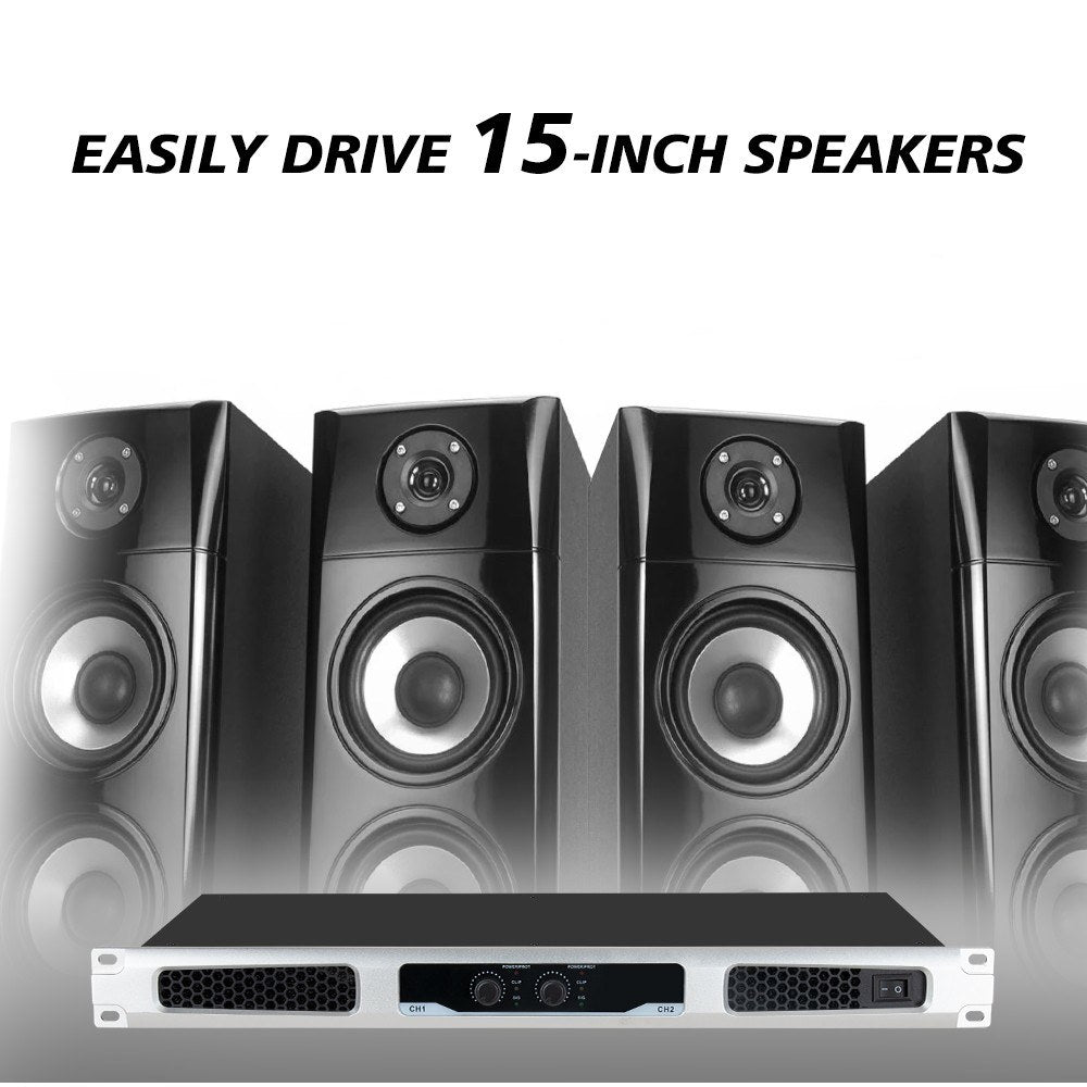 Professional 2-Channel Digital Power Amplifier