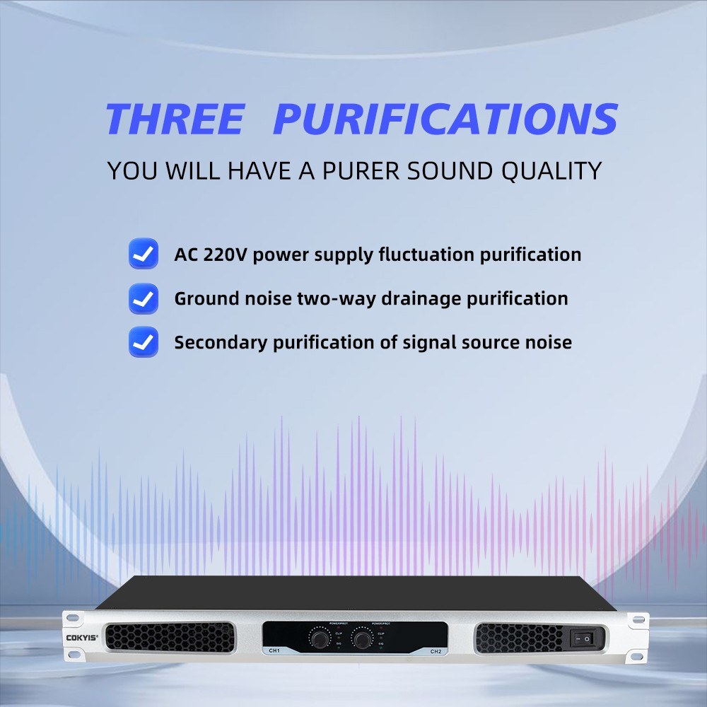 Professional 2-Channel Digital Power Amplifier