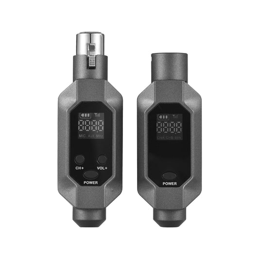 F-01 UHF Wireless Microphone System - XLR Transmitter & Receiver