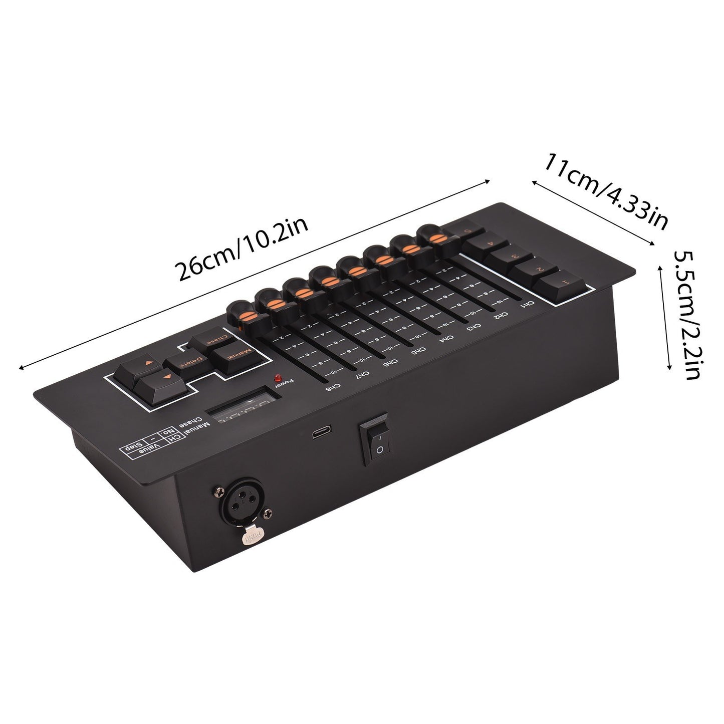 40-Channel DMX 512 Stage DJ Light Controller for Party, Disco, Pub Shows