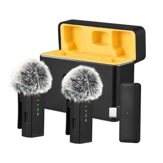Professional S32 Wireless Lapel Microphone Clip-On Mics